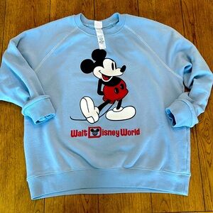 Mickey Mouse Sweatshirt unisex size large